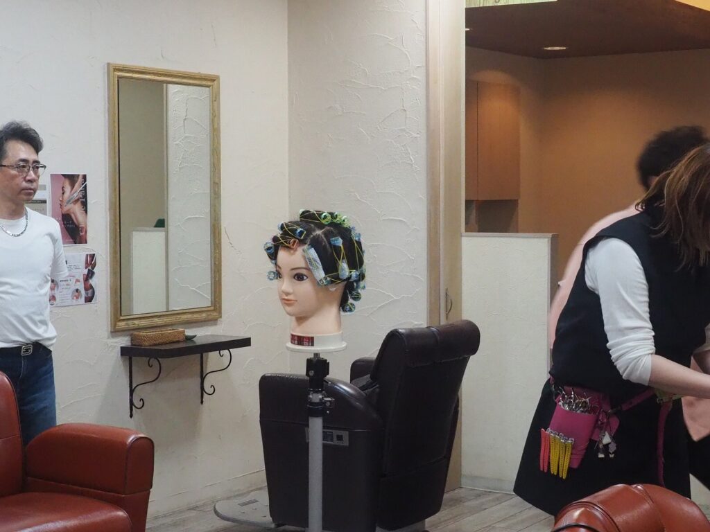 もうすでに巻いてあります