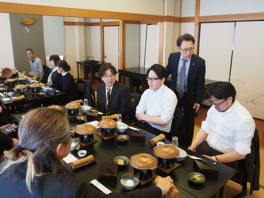 役員打ち合わせの様子